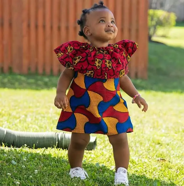 Kiddie Ankara Print