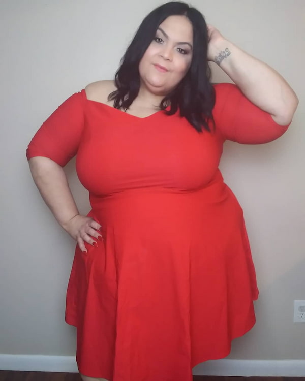 Red Short Open ended Dress