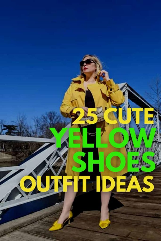 Cute Yellow Shoes Outfit Ideas