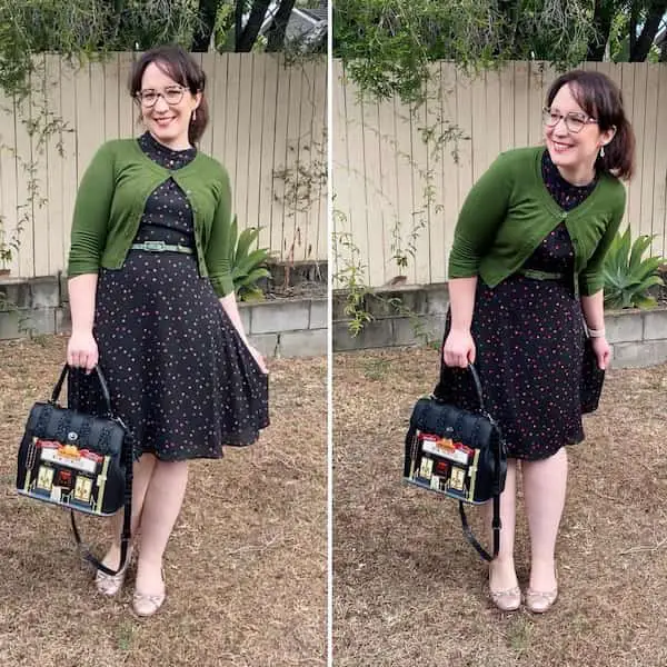 Gown + Crop Jacket + Heels + Handbag + Sunglass