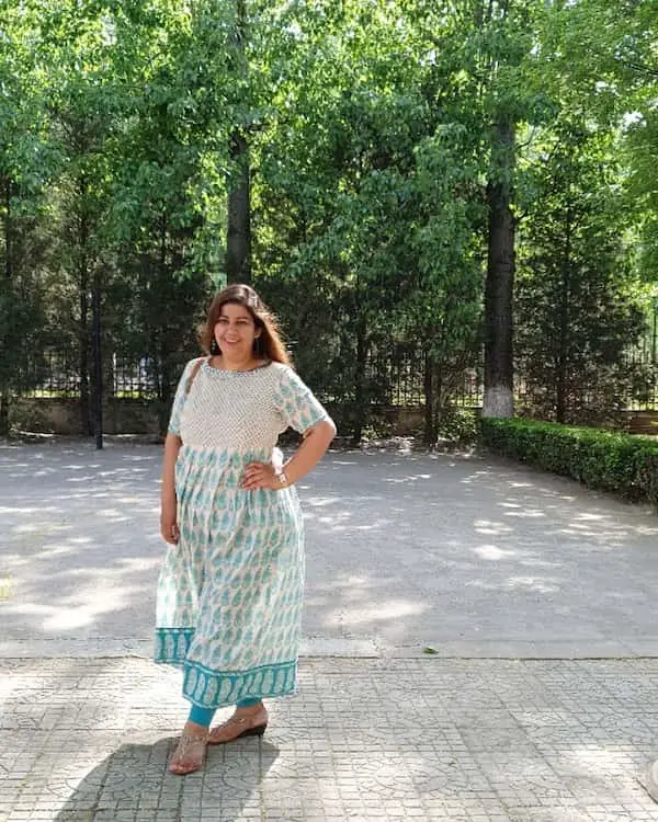 Summer Outfit for Older Plus Size Women