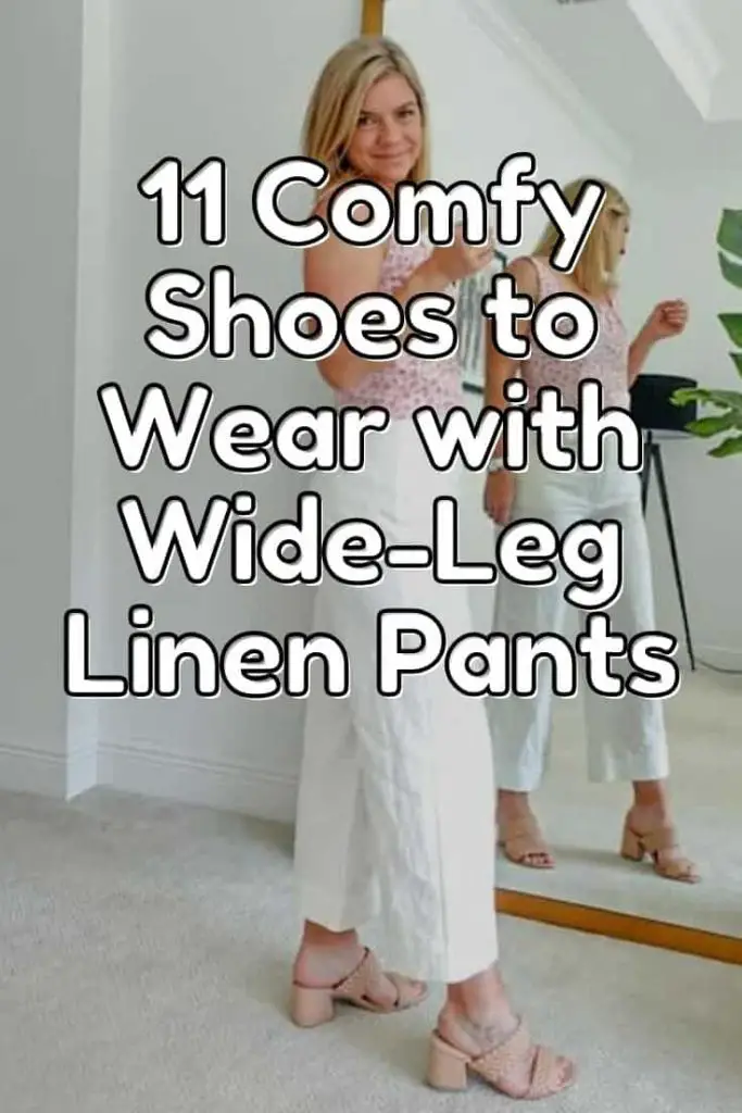 Favorite Shoes to Wear with Wide-leg Linen Pants