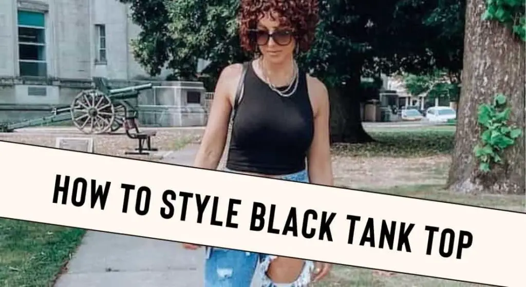 Style Black Tank Top
