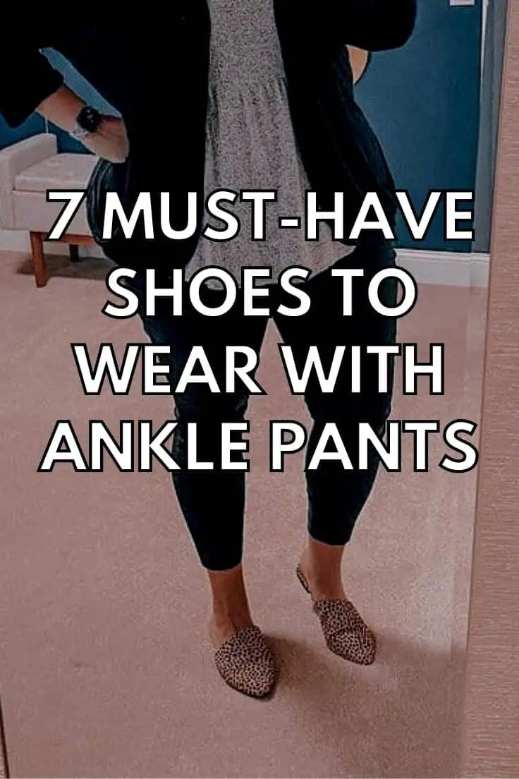 8 Comfy Shoes To Wear With Ankle Pants Ladies 