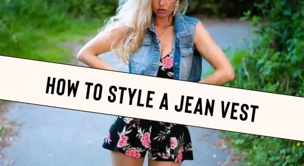 How to Style Jean Vest