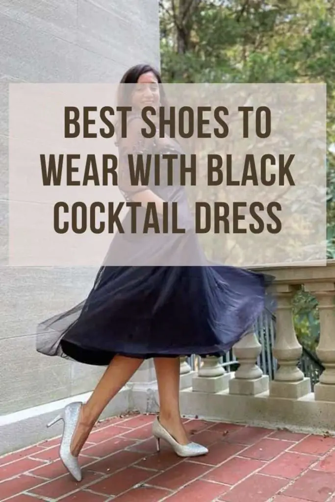 Shoes to Wear with Black Cocktail Dress
