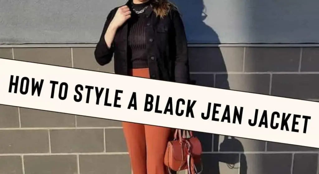 Style A Black Jean Jacket