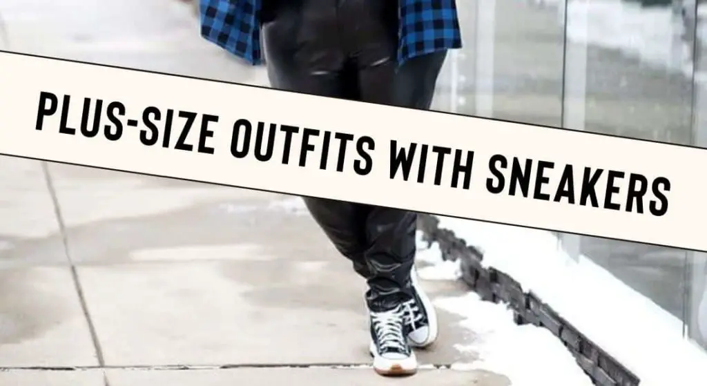 Plus Size Casual Outfits With Sneakers