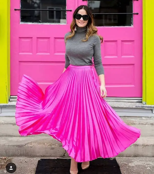 25 Cute Outfits with Pink Skirts