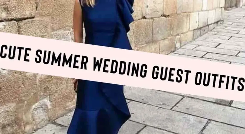 cute summer wedding guest outfits