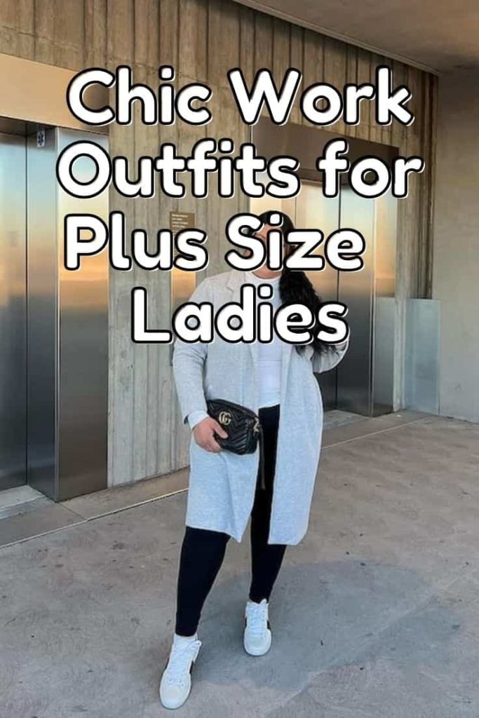 cute work outfits for plus size