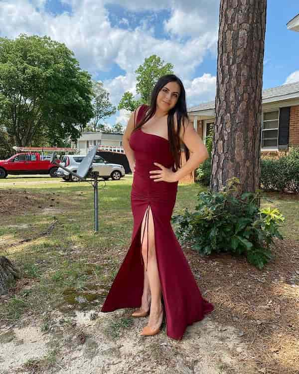 Heels to go with clearance burgundy dress