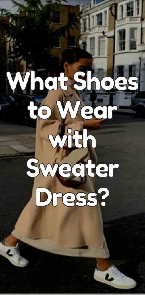 what shoes to wear with sweater dress